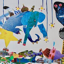Mi Proyecto del curso: Ilustración de historias con papel. Interior Architecture project by ivonneal3 - 04.06.2020