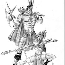 Mi Proyecto del curso: Ilustración para cómics: anatomía de un superhéroe. Comic projeto de Richard Becerra - 06.04.2020