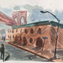 Mi Proyecto del curso: Dibujo arquitectónico con acuarela y tinta. Watercolor Painting project by sergioaltea - 04.07.2020