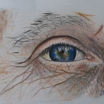 Mi Proyecto del curso:  Retrato realista con lápices de colores. Pencil Drawing project by Irina Nuñez Glahn - 04.07.2020