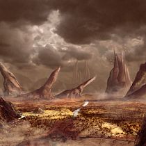 Mi Proyecto del curso: Matte Painting: creando mundos fotorrealistas OTHER WORLD. Design project by Rubén Roldán Crespo - 04.07.2020