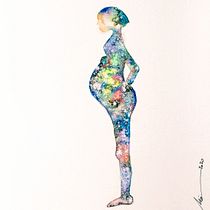 Mi Proyecto del curso: Somos polvo de estrellas. Un progetto di Illustrazione tradizionale, Collage, Fumetto, Creatività, Disegno, Illustrazione infantile, Pittura e Pittura ad acquerello di Maria Carbó Ponce - 07.04.2020