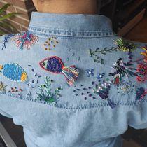 Mi Proyecto del curso: Bordado y personalización de accesorios . Creativit project by l_leirana - 05.09.2020