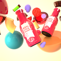 Mi Proyecto del curso: Diseño de sets en 3D para productos. Un proyecto de 3D de Mauricio JQ - 08.04.2020