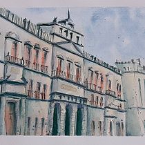 Mi Proyecto del curso: Dibujo arquitectónico con acuarela y tinta. Traditional illustration project by Octavio Villanueva - 04.15.2020