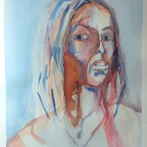 Mi Proyecto del curso: Retrato artístico en acuarela. Animação de personagens projeto de Diego Gómez Carrasco - 14.04.2020