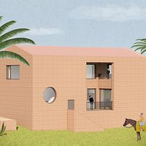 My project in Graphic Representation of Architectural Projects course. Un proyecto de Arquitectura de Toni Lazarić - 08.04.2020