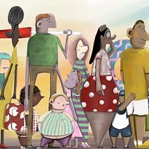 Mi Proyecto del curso: Fábrica de personajes ilustrados. Traditional illustration, Digital Illustration, and Children's Illustration project by Aravela SV - 03.08.2020