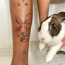 Meu projeto do curso: Tatuagem para principiantes. Tattoo Design project by Daniela Almeida - 04.08.2020