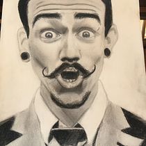 Mi Proyecto del curso: Retrato realista con lápiz de grafito. Desenho de retrato projeto de v.garridooyarzo - 08.04.2020