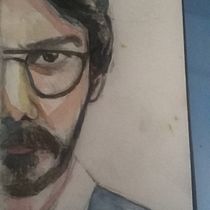 Mi Proyecto del curso: Cuaderno de retratos en acuarela. Portrait Drawing, and Watercolor Painting project by crised554 - 04.09.2020
