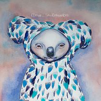 My project in Experimental Watercolor Techniques for Beginners course. Traditional illustration, and Watercolor Painting project by Elena Smilemaker - 04.09.2020