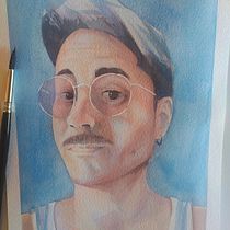 Mi Proyecto del curso: Retrato artístico en acuarela Ein Projekt aus dem Bereich Artistische Zeichnung und Traditionelle Illustration von Marc Viñas - 09.04.2020