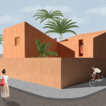 Mi Proyecto del curso: Representación gráfica de proyectos arquitectónicos. Un proyecto de Arquitectura, Collage, Diseño 3D y Diseño de interiores de Karina Cáceres Velarde - 09.04.2020