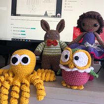 Mi Proyecto del curso: Amigurumi: creación de personajes con ganchillo. Arts, and Crafts project by Nilda Soto Medina - 04.10.2020