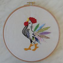 My project in Embroidery Techniques: Illustrating with Needle and Thread course. Embroider project by Damasia de Villalobos - 04.10.2020