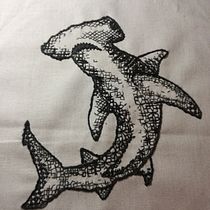 Mi Proyecto del curso: Introducción al bordado en blackwork. Un proyecto de Bordado de Nuria Pimpinela - 10.04.2020