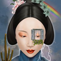 Mi Proyecto del curso: Ilustración digital con Procreate Soon the rainbow will come out . Street Art project by Peggy Love - 04.10.2020