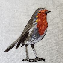 Meu projeto do curso: Pintar com linha: técnicas de ilustração têxtil. Bordado projeto de patpena - 10.04.2020