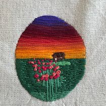 Mi Proyecto del curso: Técnicas de bordado en miniatura. Projekt z dziedziny Craft,  Haft,  Kolaż,  Sz, cie, Kreat i wność użytkownika Adriana Fragozo - 10.04.2020