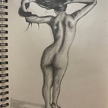 My project in Figure Drawing for Beginners course. Traditional illustration project by cindyalviarx - 04.11.2020