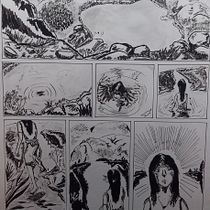 "Tránsito". Aquí va mi pequeña historia. Hecha a mano.. Comic project by Rogual Radiante - 04.11.2020