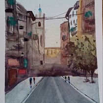 Mi Proyecto del curso: Paisajes urbanos en acuarela . % irenem tarafından hazırlanan Sulubo, Ve a Resim projesi - 04.11.2020