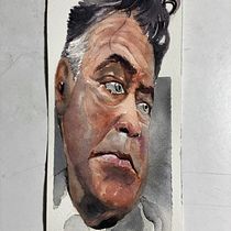 Mi Proyecto del curso: Caricatura en acuarela. Un progetto di Belle arti e Illustrazione tradizionale di José Miguel Morales Gómez - 12.04.2020