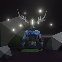Mi Proyecto del curso: Modelado de personajes low poly para videojuegos  Ein Projekt aus dem Bereich 3D, Design von Figuren und Design für Videospiele von luciano lo faro - 12.04.2020