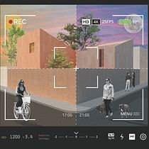 Meu projeto do curso: Representação gráfica de projetos arquitetônicos. Un proyecto de Arquitectura, Arquitectura digital, Collage, Comunicación, Creatividad, Ilustración tradicional, Ilustración arquitectónica e Ilustración digital de Beatrice Santiago - 11.04.2020