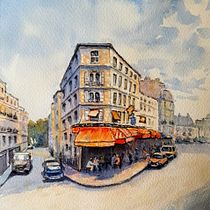 My project in Architectural Sketching with Watercolor and Ink course. Drawing, Painting, and Watercolor Painting project by Fred Marsh - 04.21.2020