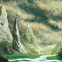 Mi Proyecto del curso: Matte Painting: creando mundos fotorrealistas Daniel Oliva. Digital Design project by Daniel Oliva Barbero - 04.12.2020