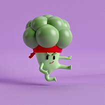 Meu projeto do curso: Desenho de personagens no Cinema 4D: do esboço à impressão 3D. Een project van 3D y 3D-karakterontwerp van robertdossantos - 13.04.2020
