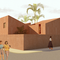 My project in Graphic Representation of Architectural Projects course. Un proyecto de Arquitectura de Cătălina Pozdirca - 13.04.2020