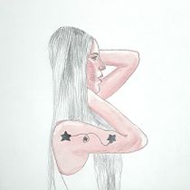 Mi Proyecto del curso: Ilustración con pastel y lápices de colores. Desenho, Desenho a lápis, Desenho artístico, e Desenho de retrato projeto de Uxue - 12.04.2020