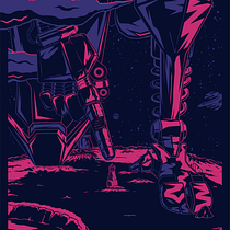 TOUCH - DAFT PUNK. Vector Illustration project by Fernando Muñoz - 04.13.2020