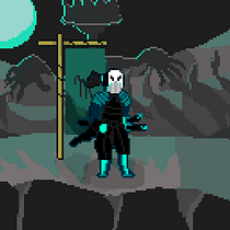 Ceilan Keaos, en la Tierra muerta. 2D Animation, Game Design, and Pixel Art project by Not_Ricardo Aranda - 04.13.2020