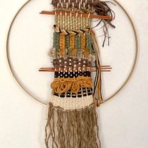 Mi Proyecto del curso: Introducción al tramado textil. Un proyecto de Artesanía de Carolina Carmona - 13.04.2020
