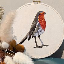 Mi Proyecto del curso: Pintar con hilo: técnicas de ilustración textil. Embroider project by cgonzalez059 - 01.25.2021