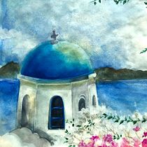 My project in Architectural Sketching with Watercolor and Ink course. Architectural Illustration project by Verena Abidin - 04.16.2020