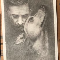 Mi Proyecto del curso: Retrato realista con lápiz de grafito. Desenho a lápis projeto de Isabel Pedrosa - 13.04.2020