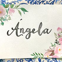 Mi Proyecto del curso: Caligrafía con pinceles de agua para principiantes. Un progetto di Calligrafia di martukifs_88 - 13.04.2020