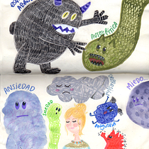 Mi Proyecto del curso: Técnicas de ilustración para desbloquear tu creatividad. Traditional illustration project by Paulina Zapata - 05.03.2020