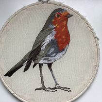Mi Proyecto del curso: Pintar con hilo: técnicas de ilustración textil. Bordado projeto de Maika Mora - 14.04.2020