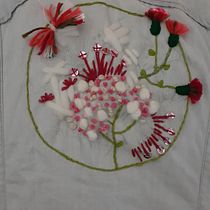 Mi Proyecto del curso: Bordado y personalización de accesorios . Embroider project by Maria Gutiérrez - 04.06.2020