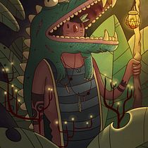 Mi Proyecto del curso: Ilustración digital con Procreate. Digital Illustration project by Kevin Huete Rodriguez - 04.14.2020