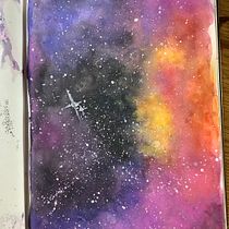 Galaxia. Un progetto di Illustrazione tradizionale di Oriana Riou - 14.04.2020