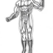 Mi Proyecto del curso: Ilustración para cómics: anatomía de un superhéroe. Desenho a lápis projeto de cristian leguiza - 15.04.2020