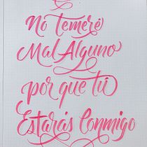 Mi Proyecto del curso: Principios de la caligrafía con brush pen. Un progetto di H e lettering di danbravo17 - 15.04.2020