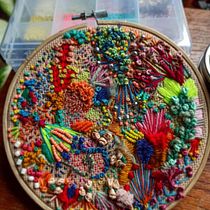 Mi Proyecto del curso: Bordado y personalización de accesorios @m.peperina. Embroider project by micaelapapandrea - 04.15.2020